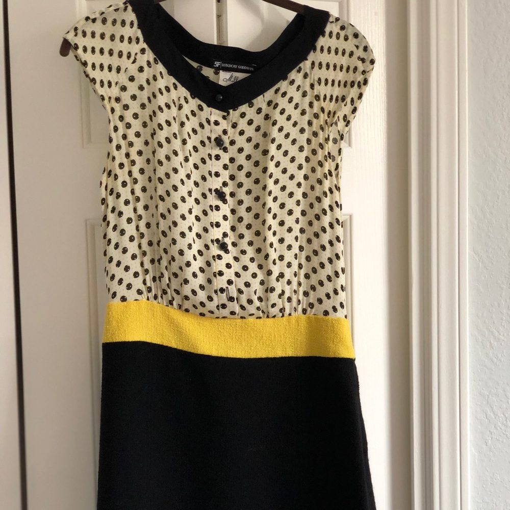 Millly silk/boucle dresse